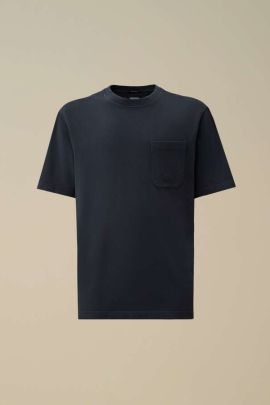 T-Shirt Pique blau
