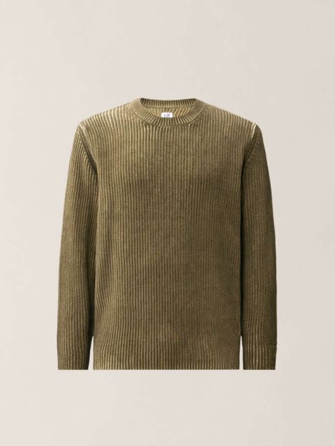 Logo Pullover grün