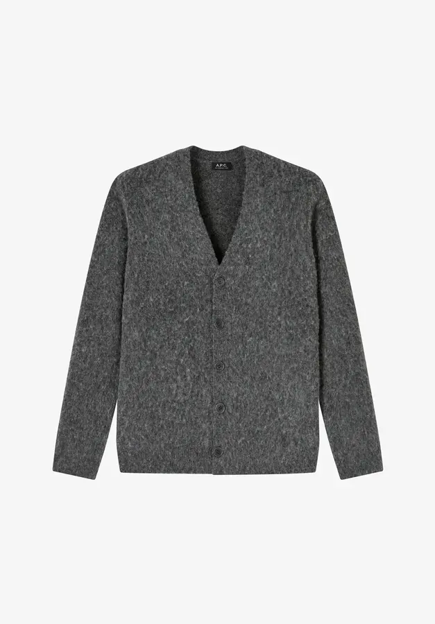 Oversized Cardigan Pierre anthrazit