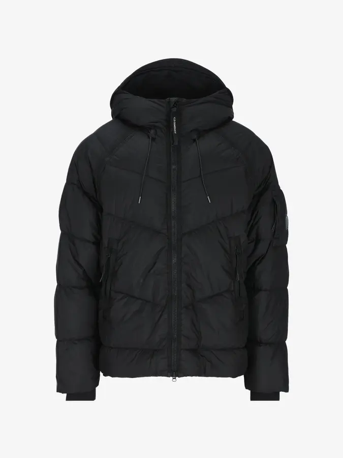 Lens Daunenjacke schwarz