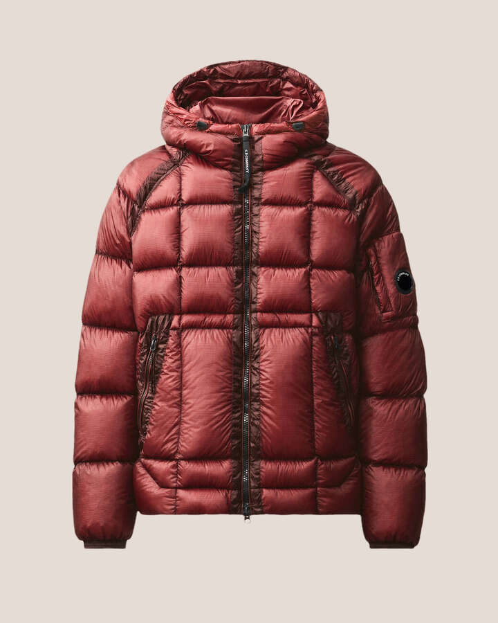 D.D. Shell Daunenjacke burgundy