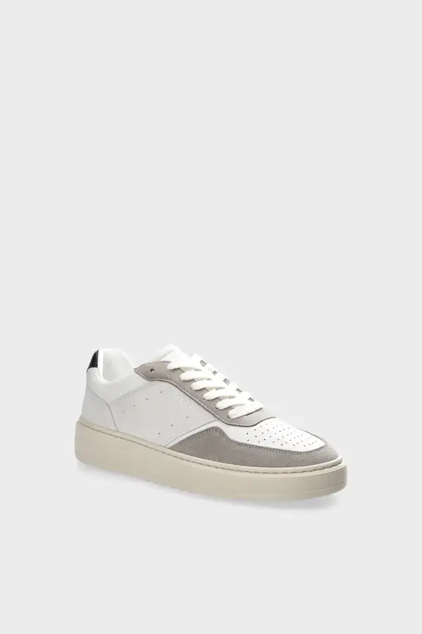 Sneaker CPH1M Leather mix white/grey