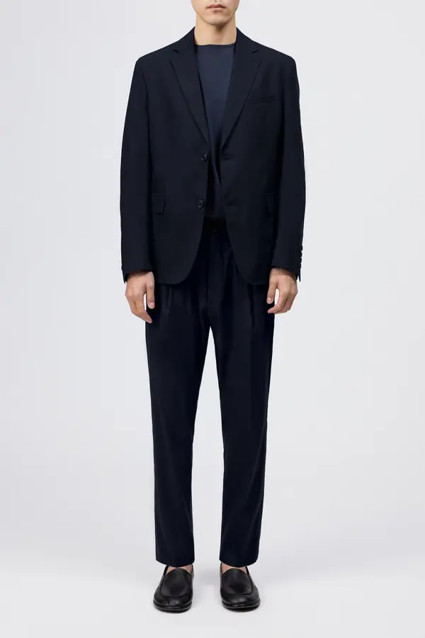 Sakko Yames Leinen-Mix blau_02