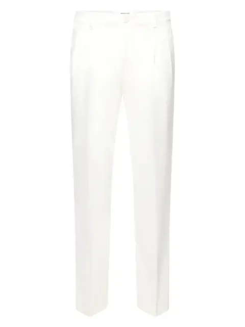 Hose Leek Leinen-Mix off-white