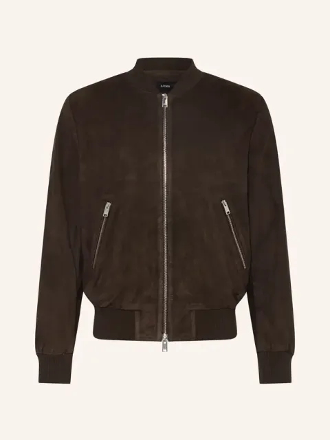 Lederblouson Didier braun