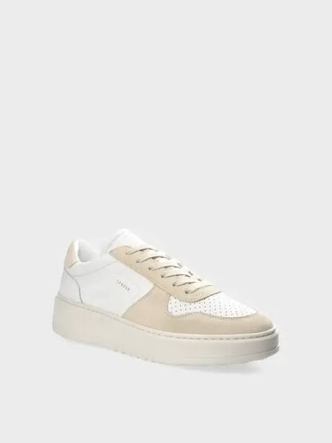 Sneaker CPH77M leather mix white/cream