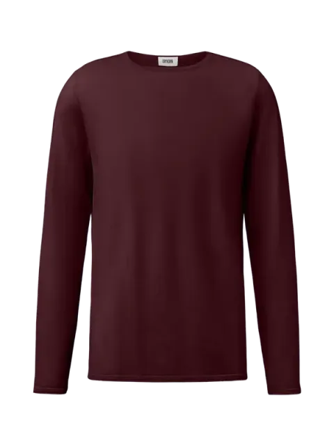 Pullover Rikono burgundy