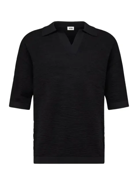 Strickpolo Laurenzzo schwarz