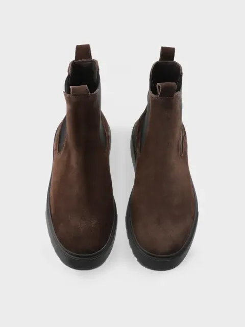 Chelsea Boots CPH603M suede chocolate