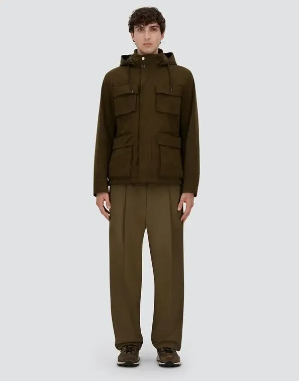 Daunenjacke  grün_01