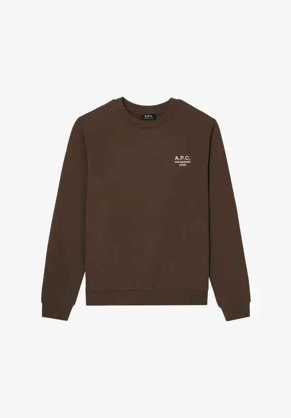Sweatshirt Standard Rue Madame braun/ecru_04