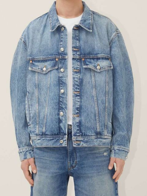 Jeansjacke Majid blau