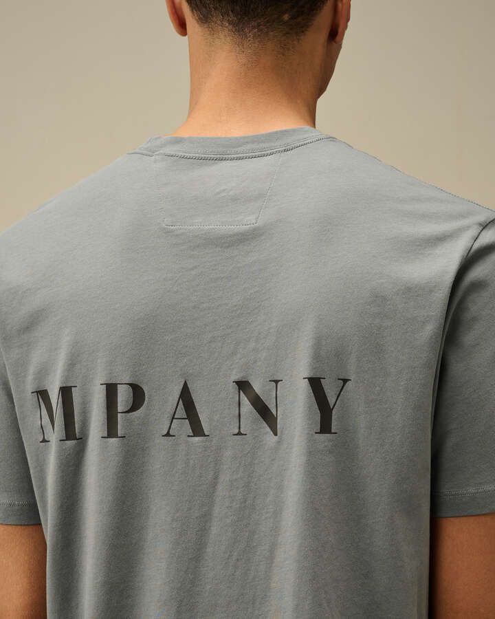 Logo T-Shirt ''stormy weather'' blau_01