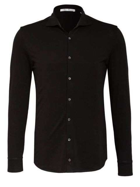 Jerseyhemd Otis Slim Fit negro