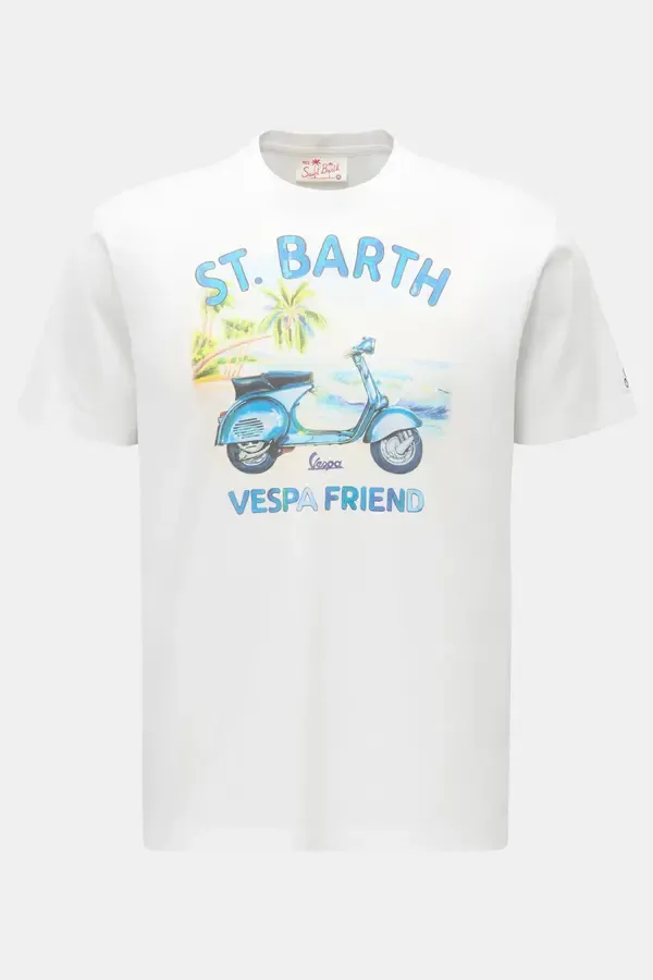 T-Shirt Vespa Friend weiß