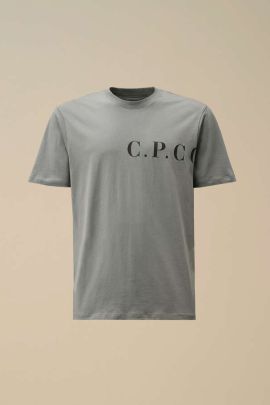 Logo T-Shirt ''stormy weather'' blau