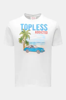 T-Shirt Topless Addicted weiß
