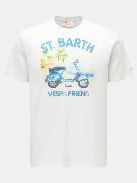 T-Shirt Vespa Friend weiß