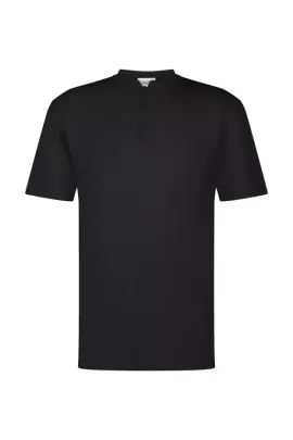 T-Shirt Louis Piqué schwarz