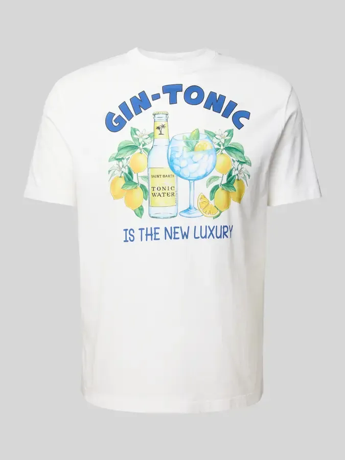 T-Shirt Gin Tonic weiss