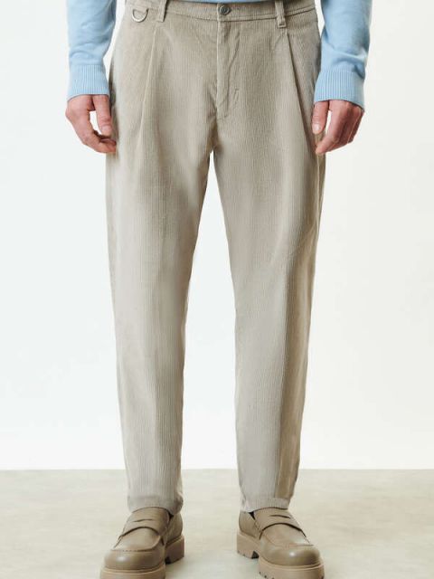Cordhose Devyn beige