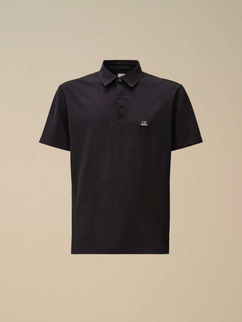 Pique Poloshirt ''total eclipse'' blau