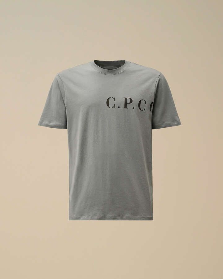 Logo T-Shirt ''stormy weather'' blau