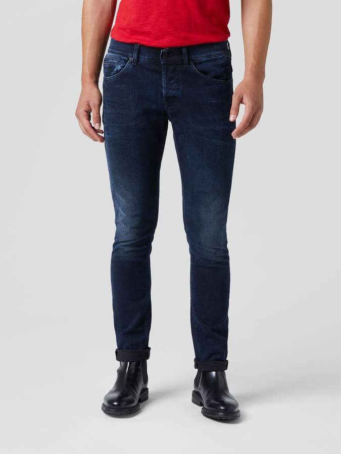 Skinny Fit Jeans George dunkelblau